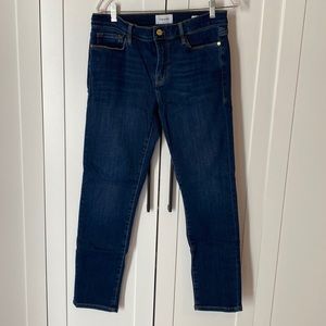 FRAME Le Garçon Skinny Ankle Jeans